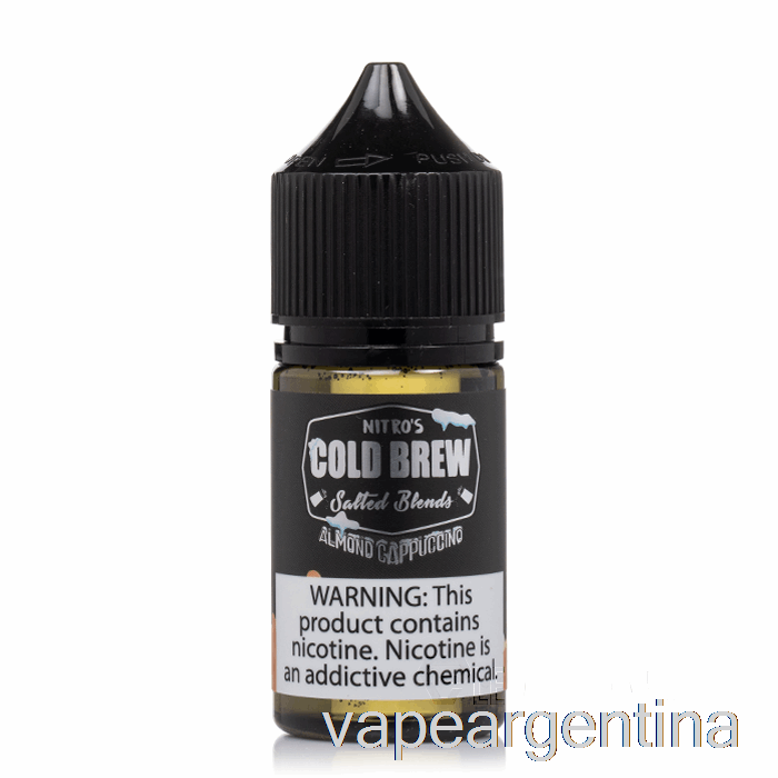 Capuchino De Almendras - Sales Nitros Cold Brew - 30ml 45mg Vape Argentina